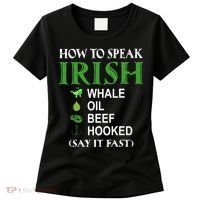 How To Speak Irish Women's T-Shirt thumb 0