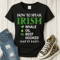 How To Speak Irish Women's T-Shirt thumb 3