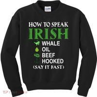 How To Speak Irish Kids Sweatshirt thumb 0