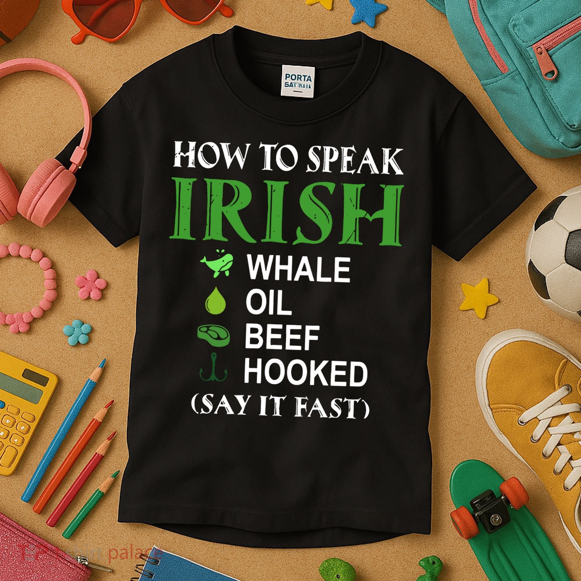 How To Speak Irish Kids T-Shirt