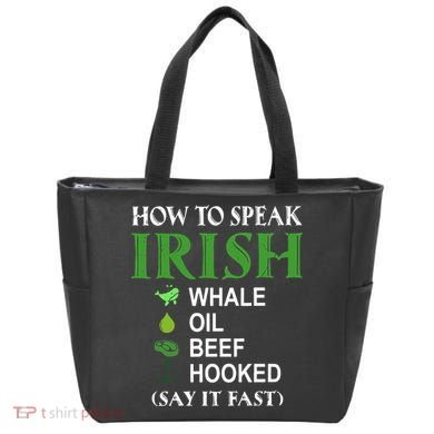 How To Speak Irish Tote Bag