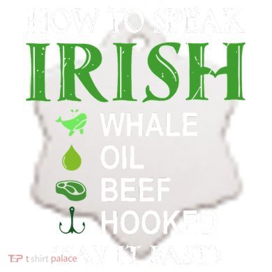 How To Speak Irish Ceramic Ornament