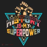 History Teacher Superpower Funny Historian Social Studies Beanie thumb 2