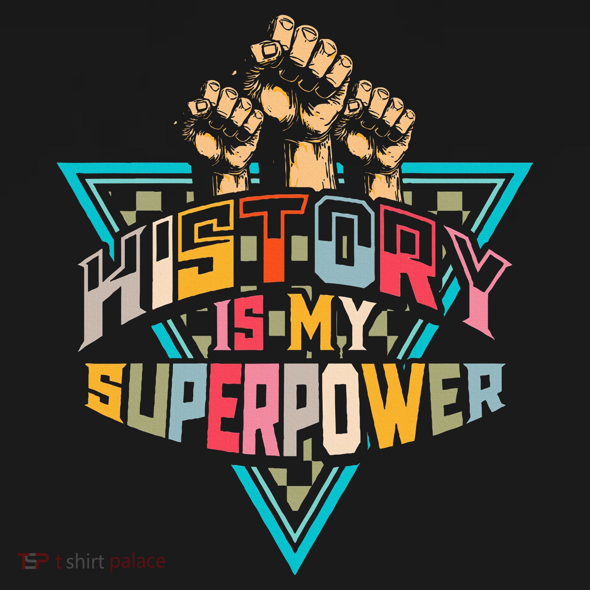 History Teacher Superpower Funny Historian Social Studies Mousepad
