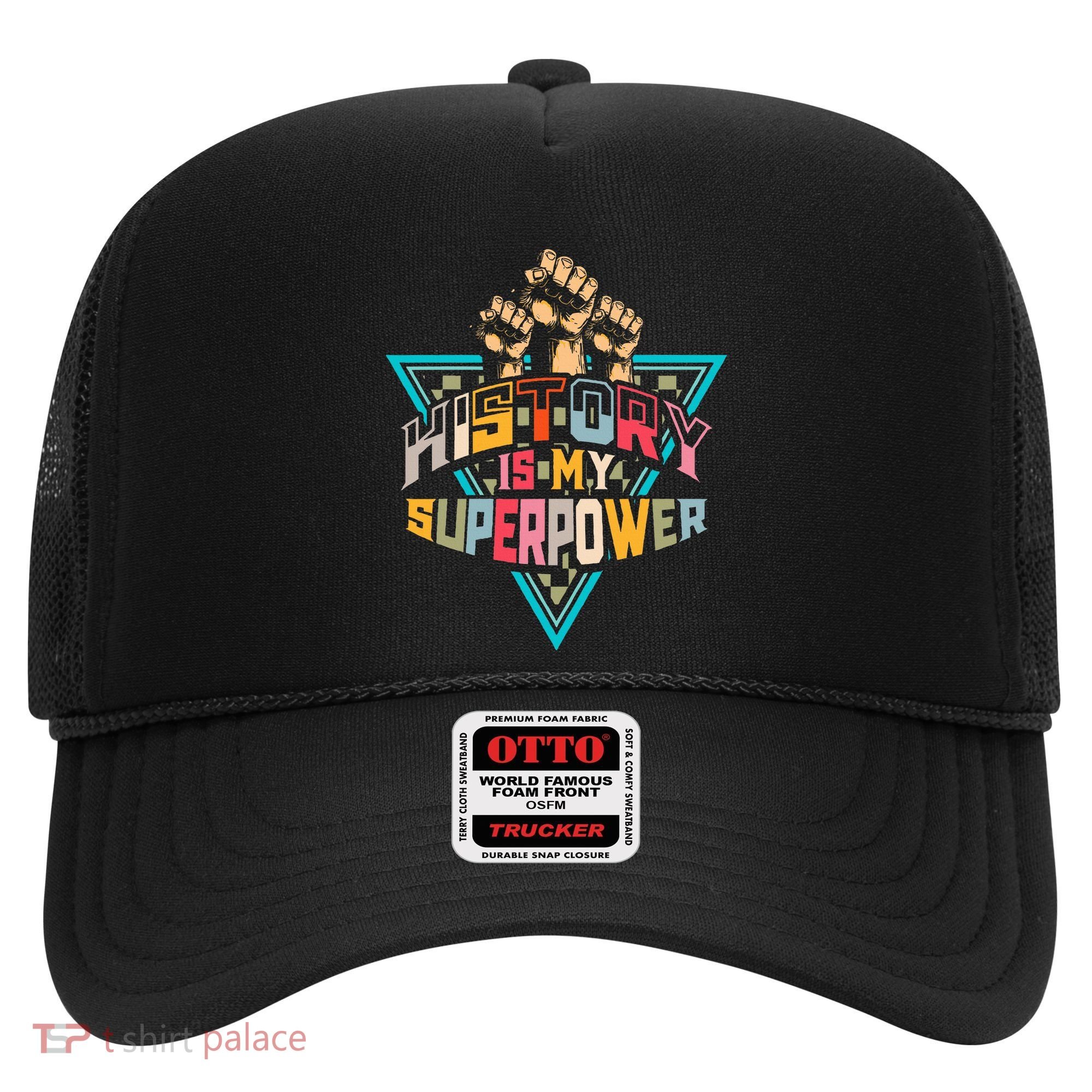 History Teacher Superpower Funny Historian Social Studies Hat