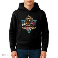 History Teacher Superpower Funny Historian Social Studies Kids Hoodie thumb 4