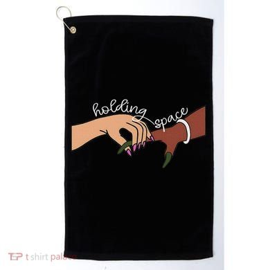 Holding Together Space Golf Towel