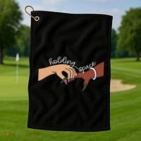 Holding Together Space Golf Towel thumb 1