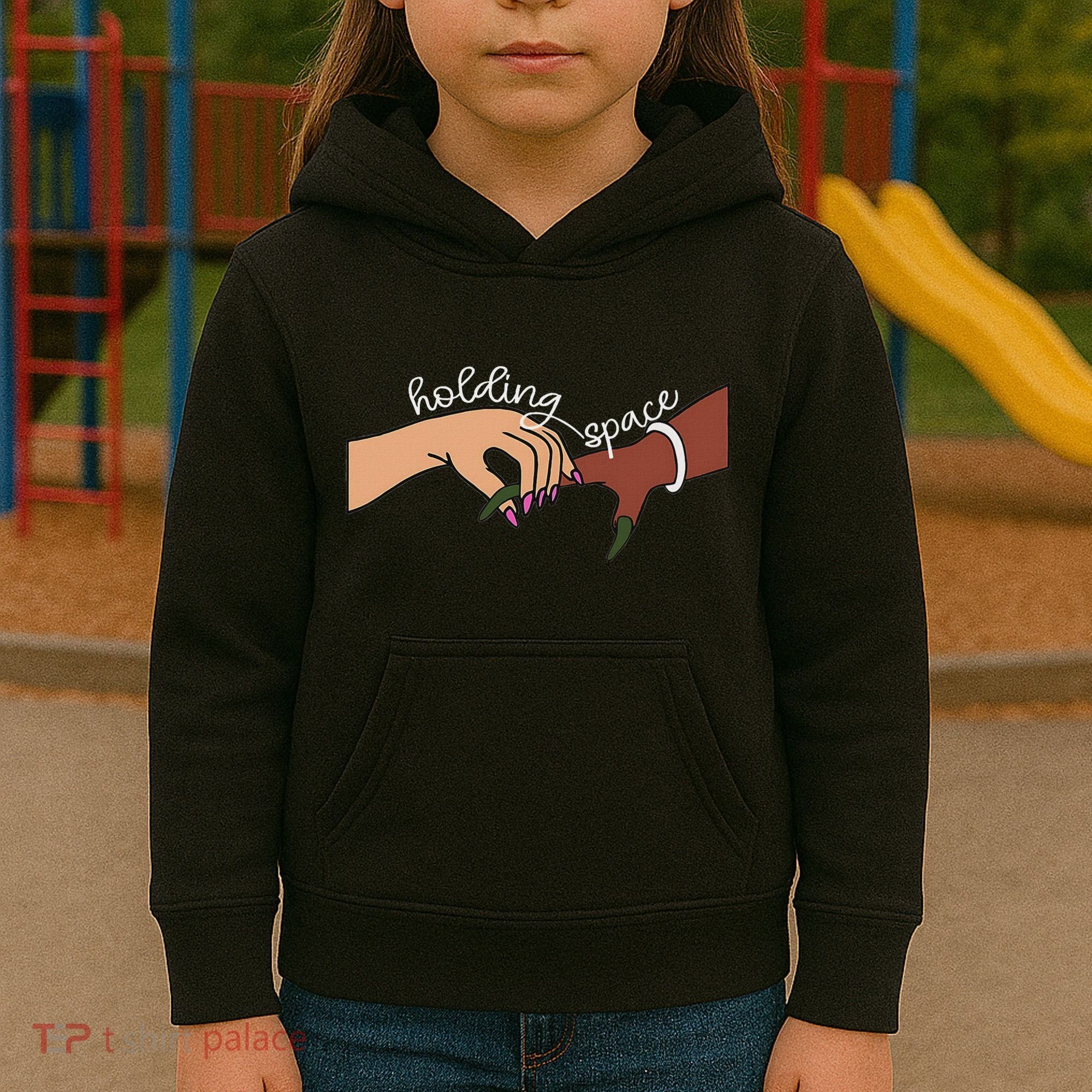 Holding Together Space Kids Hoodie