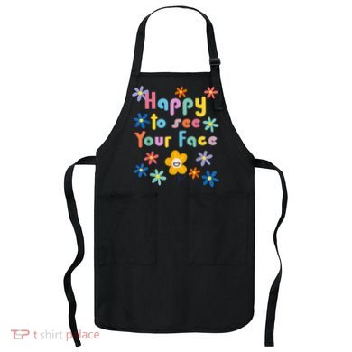 Happy To See Your Face Teachers Students First Day Of School Apron