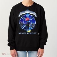 Honor Their Sacrifice Never Forget 911 September 11 Fire Fighters Heroes Women's Sweatshirt thumb 0