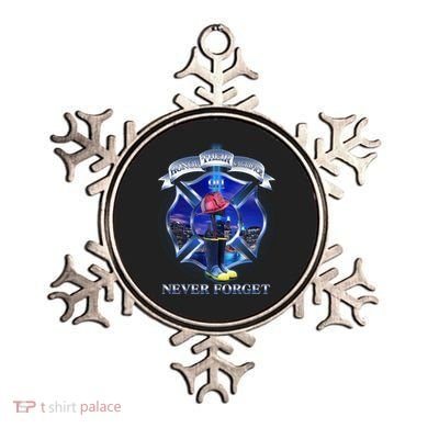 Honor Their Sacrifice Never Forget 911 September 11 Fire Fighters Heroes Ornament
