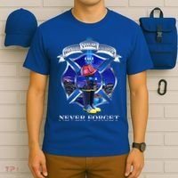 Honor Their Sacrifice Never Forget 911 September 11 Fire Fighters Heroes T-Shirt thumb 6