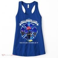 Honor Their Sacrifice Never Forget 911 September 11 Fire Fighters Heroes Women's Tank Top thumb 0