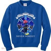 Honor Their Sacrifice Never Forget 911 September 11 Fire Fighters Heroes Kids Sweatshirt thumb 0