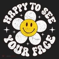 Happy To See Your Face Cute First Day Of School Friend Squad Women's Sweatshirt thumb 2