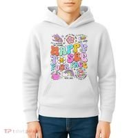Happy To See Your Face Teacher Disco Ball Back To School Kids Hoodie thumb 4