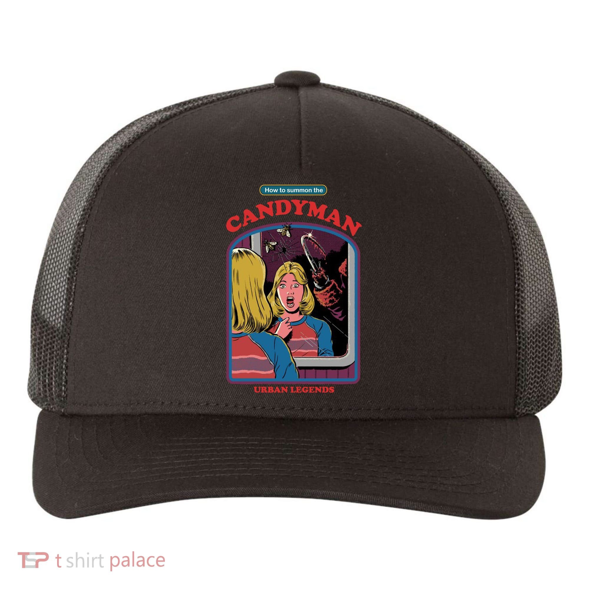 How To Summon The Candy Man Yupoong Adult 5-Panel Trucker Hat