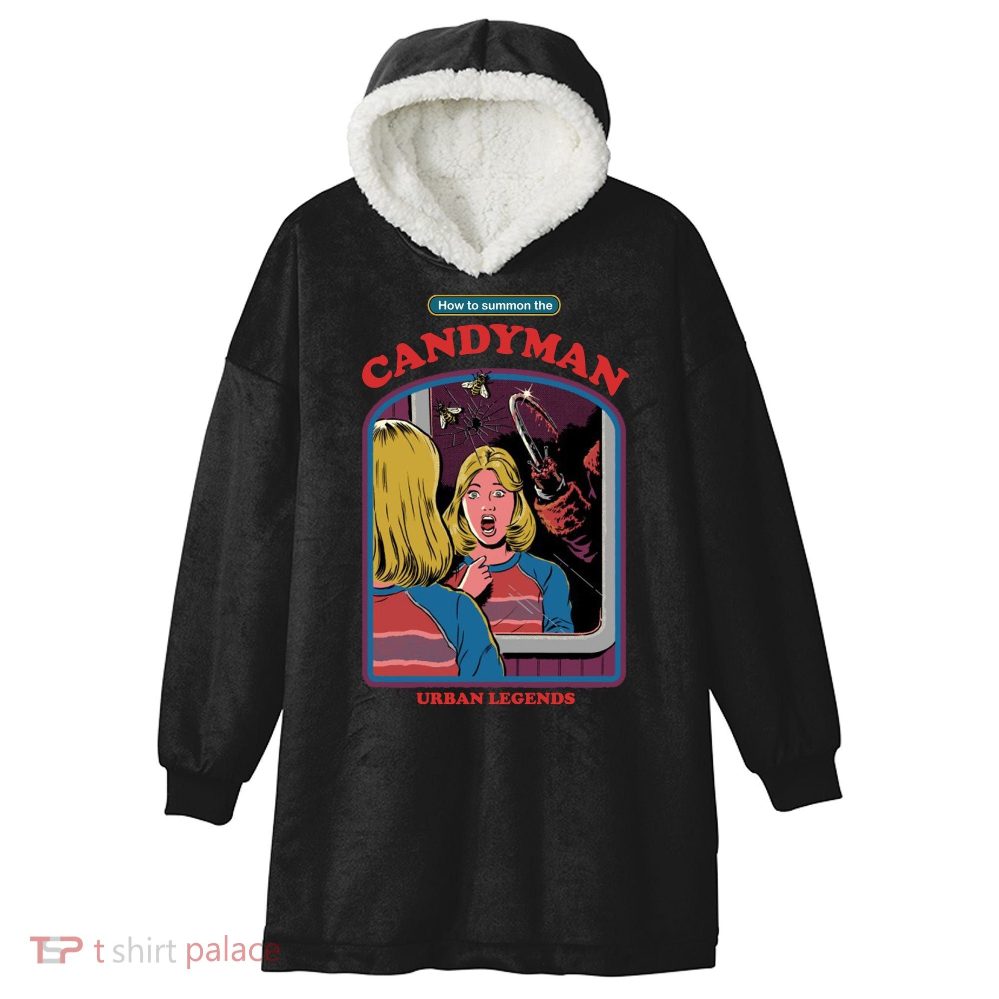 How To Summon The Candy Man Hooded Wearable Blanket
