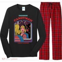How To Summon The Candy Man Long Sleeve Pajama Set thumb 0