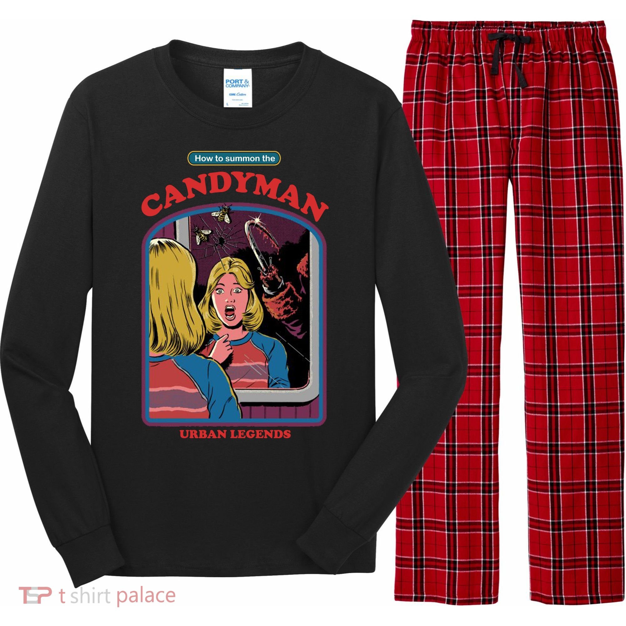 How To Summon The Candy Man Long Sleeve Pajama Set