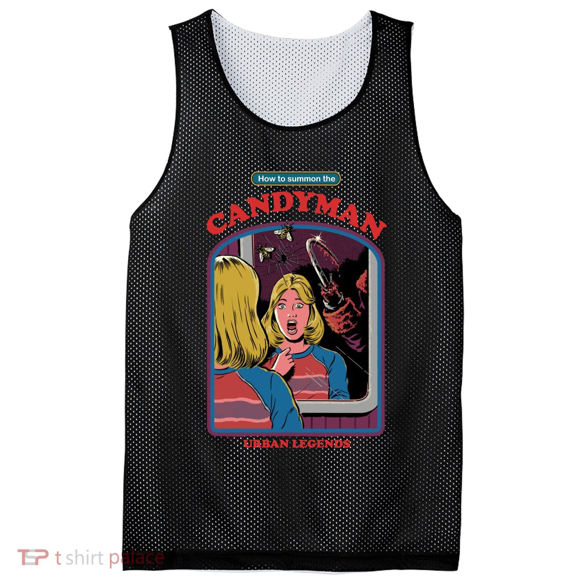 How To Summon The Candy Man Mesh Reversible Basketball Jersey Tank