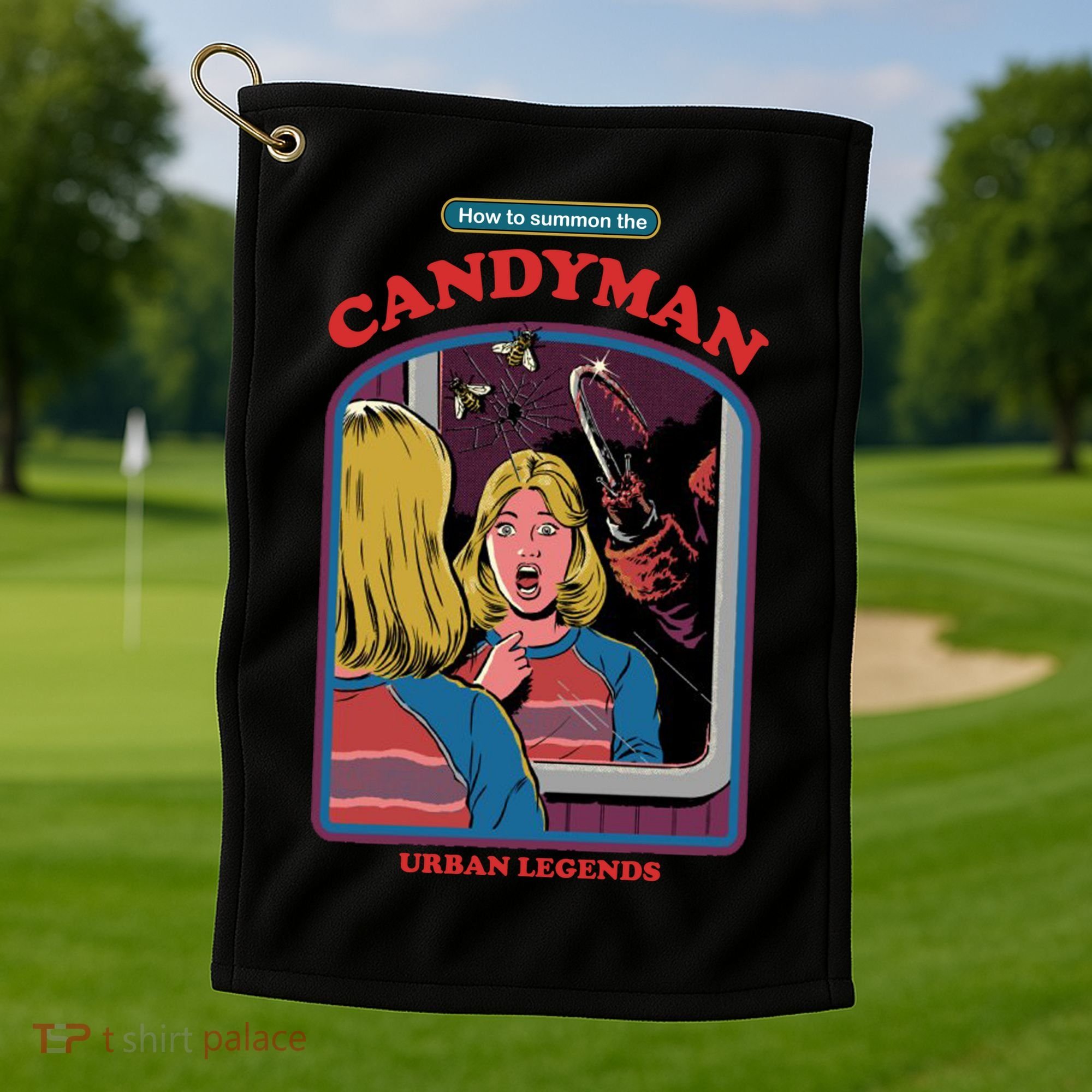 How To Summon The Candy Man Golf Towel