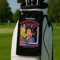 How To Summon The Candy Man Golf Towel thumb 2