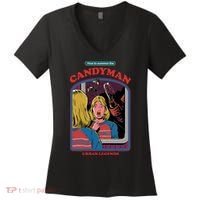 How To Summon The Candy Man Women's V-Neck T-Shirt thumb 0