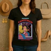 How To Summon The Candy Man Women's V-Neck T-Shirt thumb 3