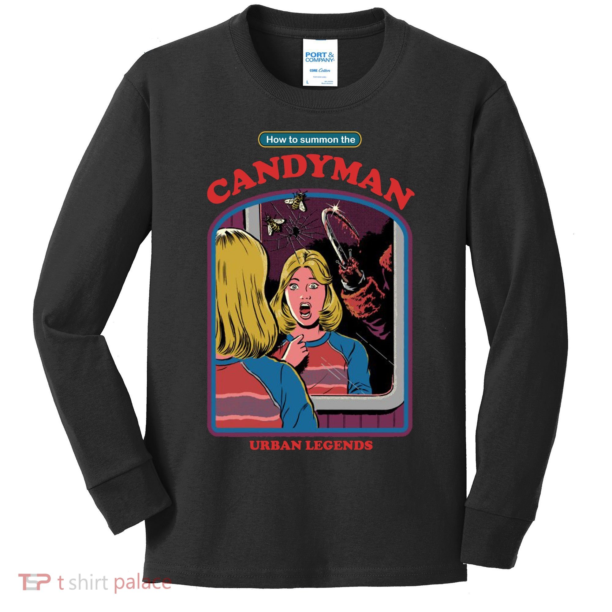How To Summon The Candy Man Kids Long Sleeve Shirt