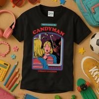 How To Summon The Candy Man Kids T-Shirt thumb 3
