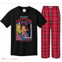 How To Summon The Candy Man Kids Plaid Pajama Set thumb 0