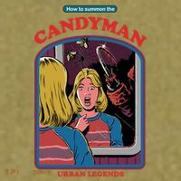 How To Summon The Candy Man Garment-Dyed Women's Muscle Tee thumb 6