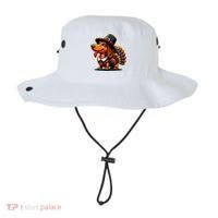 Humor Thanksgiving Turkey Weiner Dachshund Dog Bucket Hat thumb 0