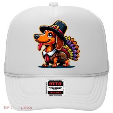 Humor Thanksgiving Turkey Weiner Dachshund Dog Hat
