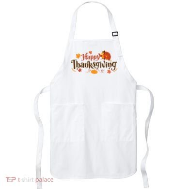 Happy Thanksgiving Turkey Holiday Cute Gift Apron