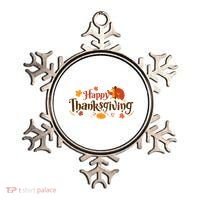 Happy Thanksgiving Turkey Holiday Cute Gift Ornament thumb 0