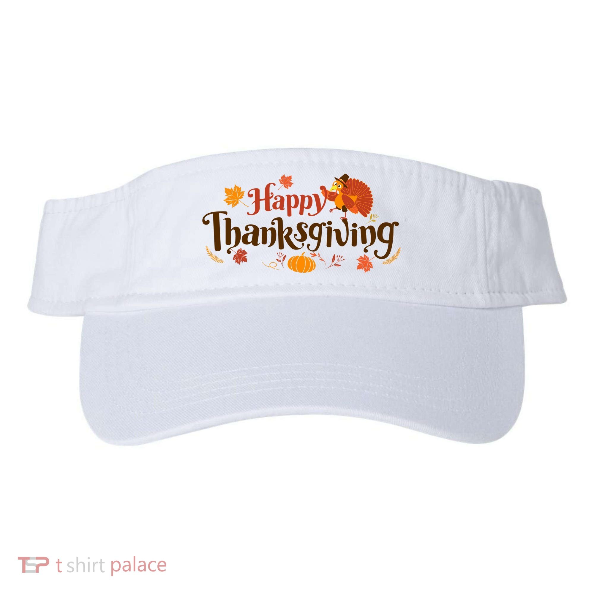 Happy Thanksgiving Turkey Holiday Cute Gift Visor
