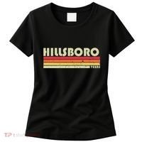 Hillsboro Tx Texas Funny City Home Roots Gift Retro 70s 80s Women's T-Shirt thumb 0