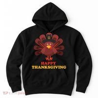 Happy Thanksgiving Turkey Holiday Festive Hoodie thumb 0