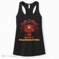 Happy Thanksgiving Turkey Holiday Festive Women's Tank Top thumb 0