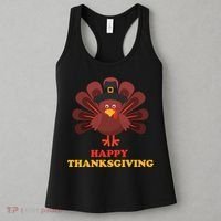 Happy Thanksgiving Turkey Holiday Festive Women's Tank Top thumb 3