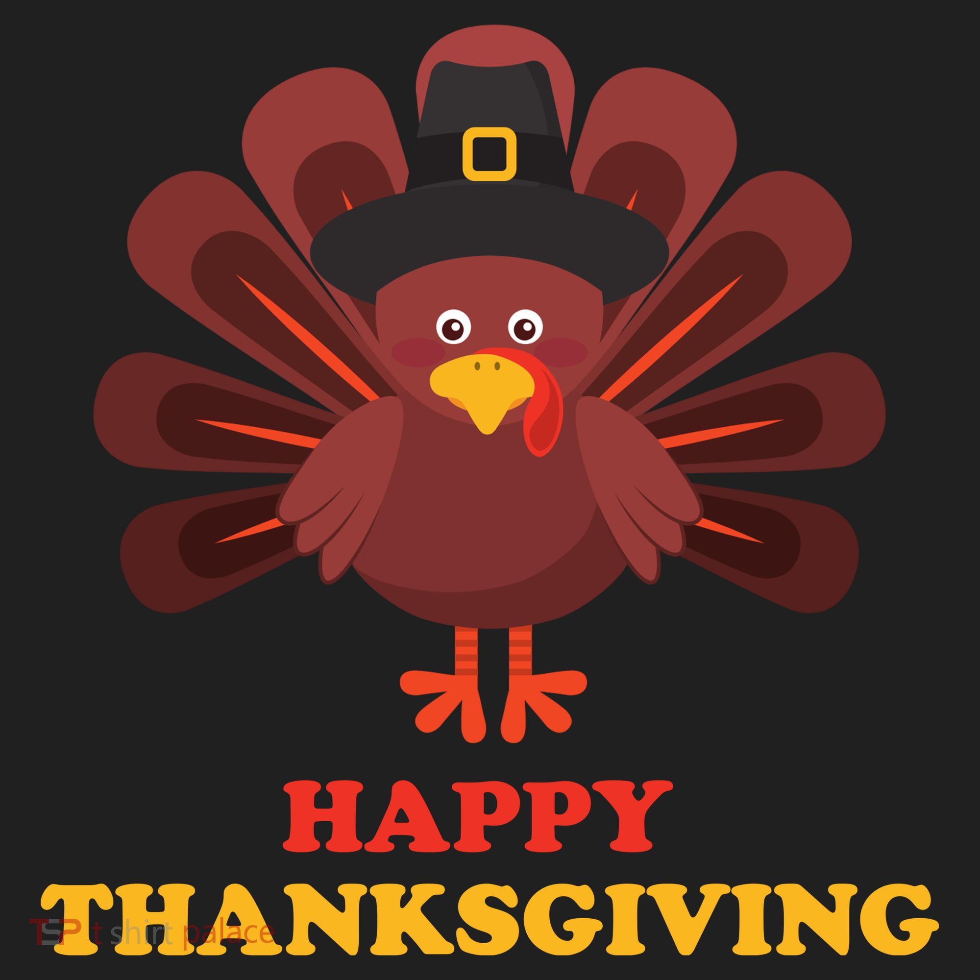 Happy Thanksgiving Turkey Holiday Festive Hat