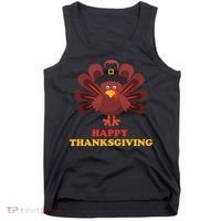 Happy Thanksgiving Turkey Holiday Festive Tank Top thumb 0