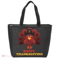 Happy Thanksgiving Turkey Holiday Festive Tote Bag thumb 0