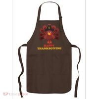 Happy Thanksgiving Turkey Holiday Festive Apron thumb 0