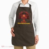 Happy Thanksgiving Turkey Holiday Festive Apron thumb 2