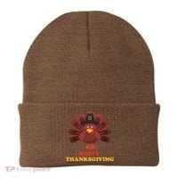 Happy Thanksgiving Turkey Holiday Festive Beanie thumb 0