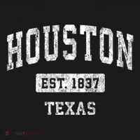 Houston Texas Tx Vintage Sports T-Shirt thumb 7